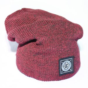 Quarry Clothing Antique Burgundy Slouch Beanie